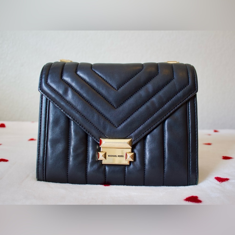 EUC - Michael Kors - Whitney Shoulder Bag - Black